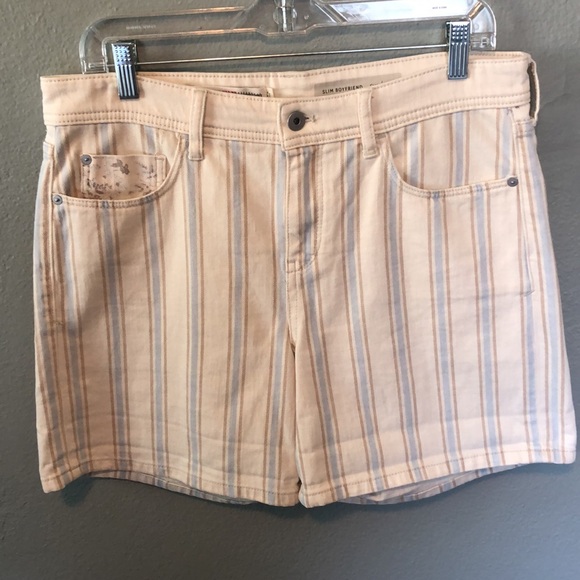 Anthropologie Pilcro Boyfriend Slim Denim Shorts Size 29 - Picture 4 of 14